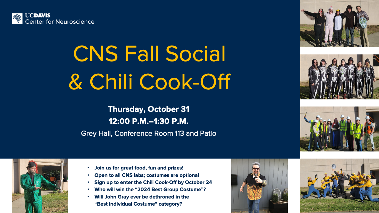 CNS Fall social flyer