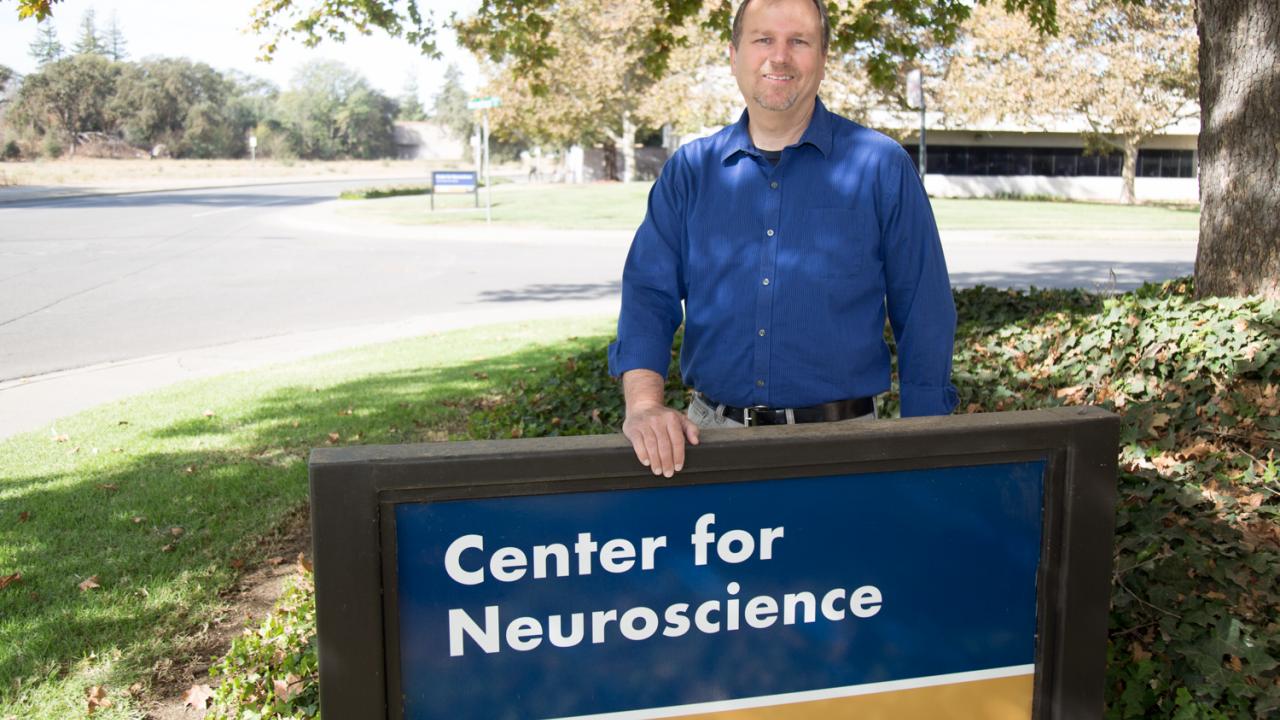 Professor W. Martin Usrey is the chair of the Department of Neurobiology, Physiology and Behavior. David Slipher/UC Davis Marty