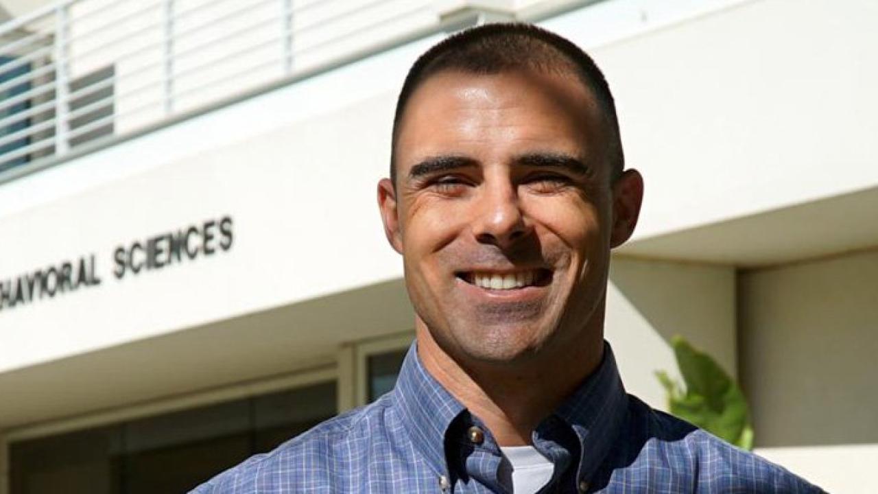 Richard Addante, PhD, winner of the Young Achievement Award for the Cal Aggie Alumni Awards, 2019 Headshot of Richard Addante, PhD