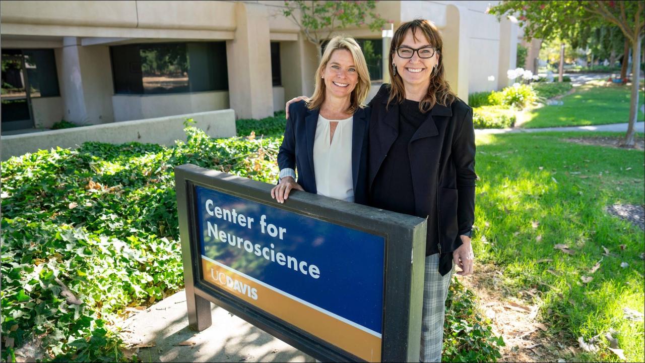 Dr. Marie Burns and Dr. Kim McAllister